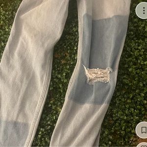 Juniors girls size W 26 L 27 hollister jeans ultra high rise vintage straight 👖